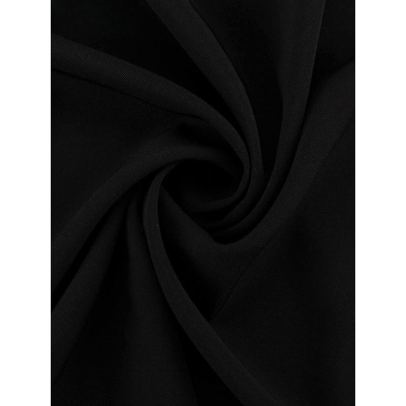 Fashion Black Office Skirts For Women Elegant High Waist Slit Long Skirt Casual Chic Female Skirt