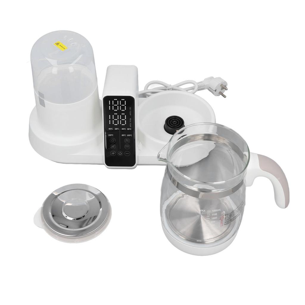 2 в 1 подогреватель детского молока с интеллектуальной термоизоляцией, подогреватель бутылочек, пароварка, тушитель с емкостью 1200 мл
