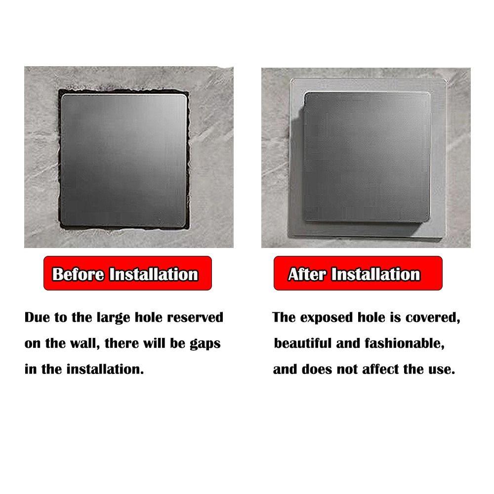 Универсальные настенные панели Пластиковая рамка для розетки выключателя Крышка выключателя Декоративная крышка Электрическая