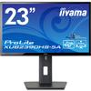 Iiyama Monitor Display 23 Inch Full HD IPS Height Adjustment Angle Adjustment Vertical Rotation HDMI All Cables Included 3 Year Warranty Domestic