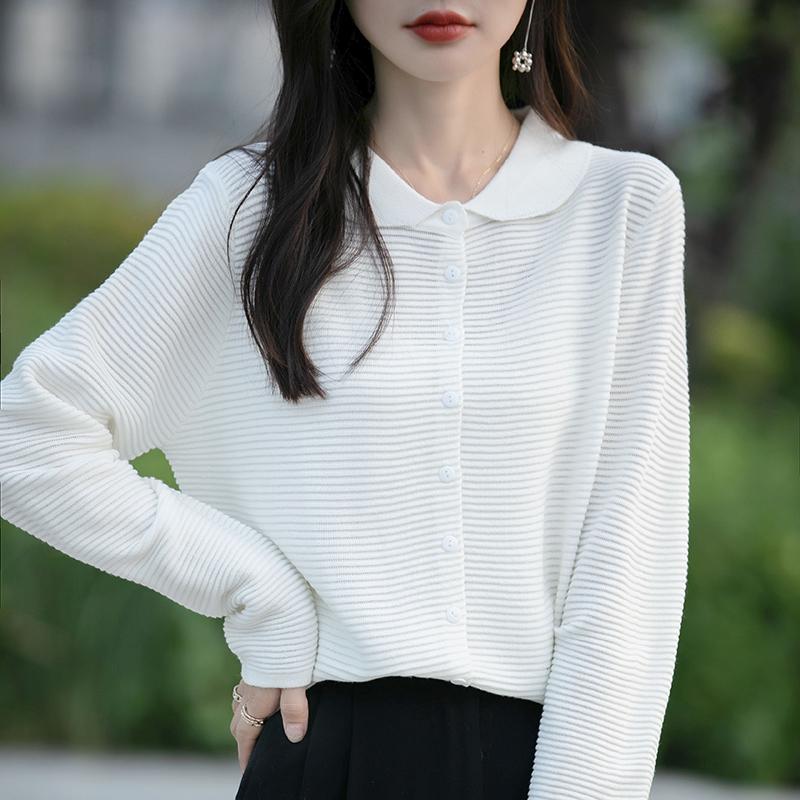 Женский легкий кардиган из 50% шерсти и 50% шелка Mulberry — универсальный трикотаж на все 4 сезона для комфорта и стиля в любое время года