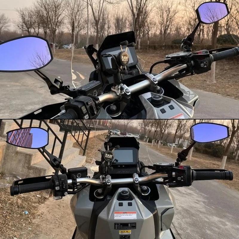 Fit For SUZUKI DL650 V-Strom DL1000 DL 650 / XT DL1000/XT V Strom Motorcycle Adjustabale Side Rearview Mirrors CNC Rear View