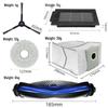 Совместимые аксессуары для Ecovacs T50pro/Omni: Мешок для пыли, Фильтровальная ткань, Боковая щетка, Валик, Крышка основной щетки