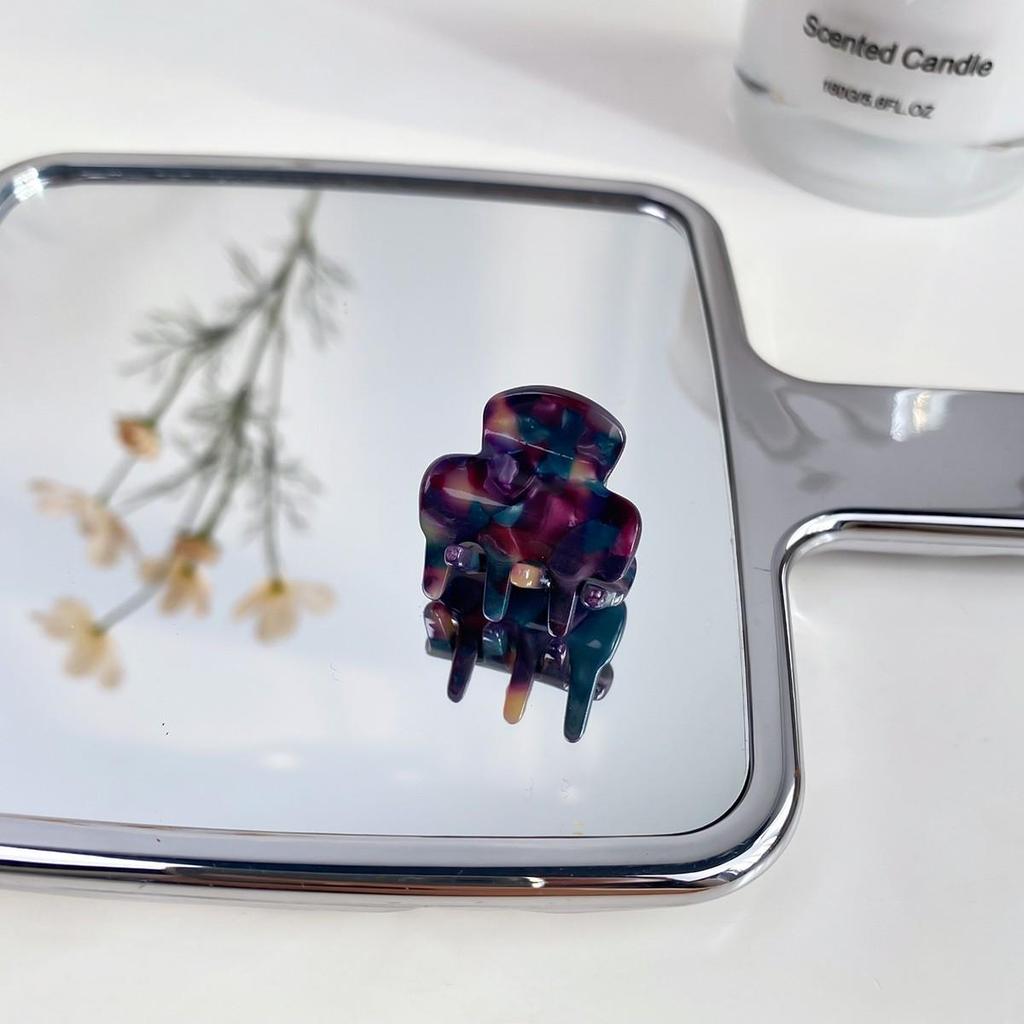 Корейская мини-заколка-краб с дофамином: Милые аксессуары для волос для женщин и детей