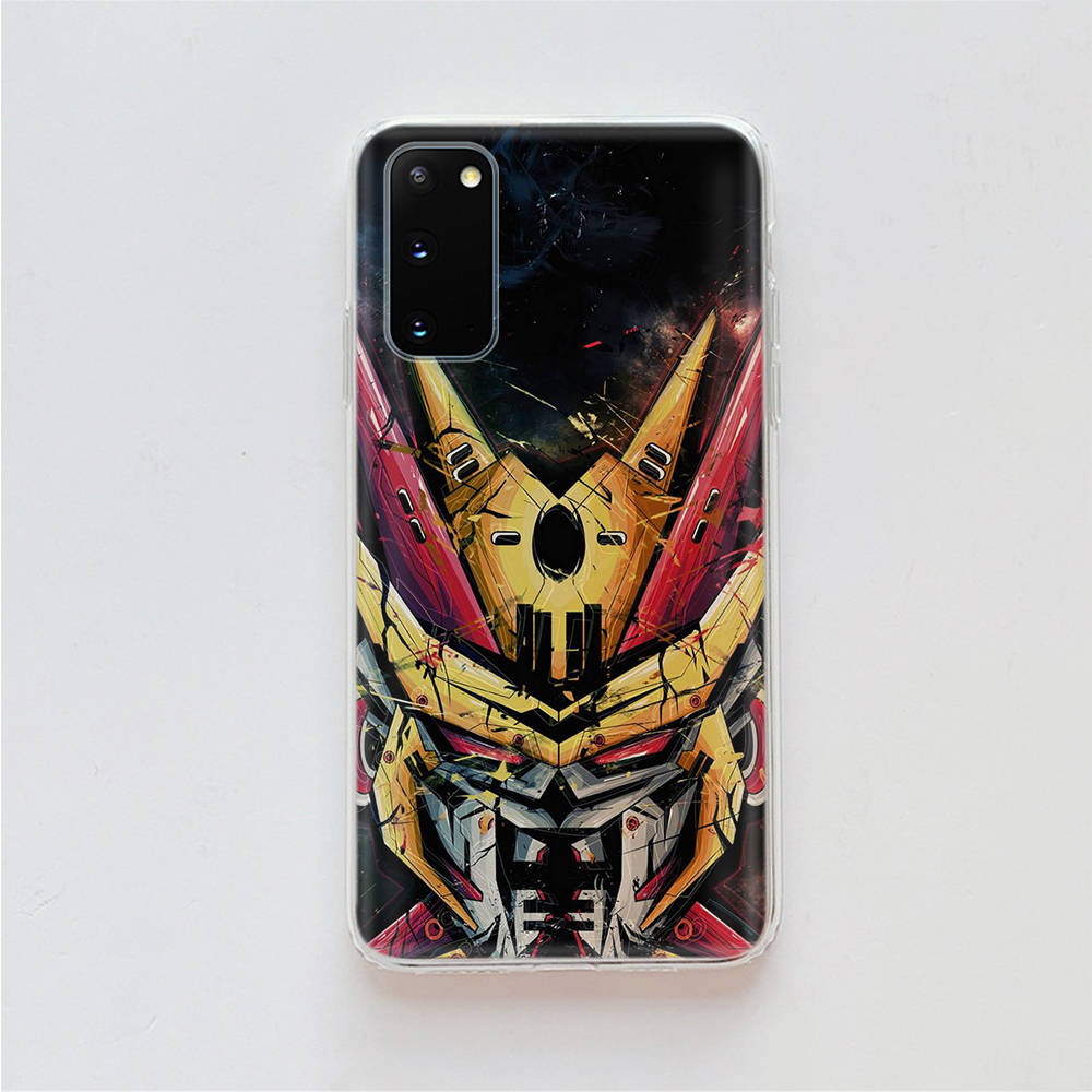 AD71 GUNDAM прозрачный чехол для Samsung A04 A14 A23 A34 A54 M23 M33 M52 M53 Realme 10 9 C30S C35 C55 VIVO Y02 Y21 Y33S Y51 X80 V25 чехол