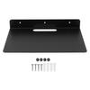 Floating AV Shelf Thickened Rust Proof Metal Wall Mounted Rack for Projector Set Top Box Router
