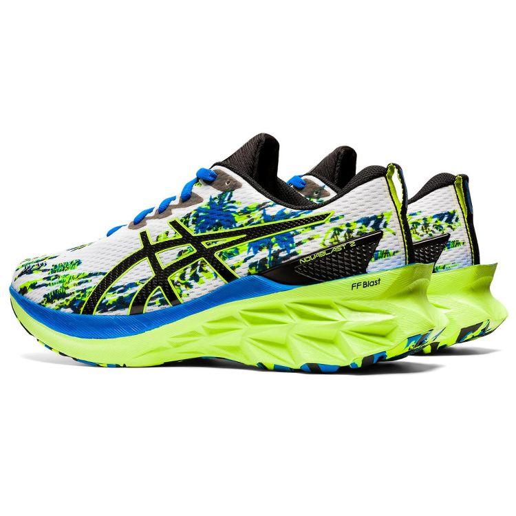 Asics Мужские кроссовки Novablast 2 Coastal Caricatures Белый Черный 1011B455-100