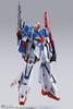 TAMASHII NATIONS METAL BUILD Mobile Suit Z Gundam Zeta Gundam, approximately 190mm, PVC, ABS, and die-cast painted action figure
