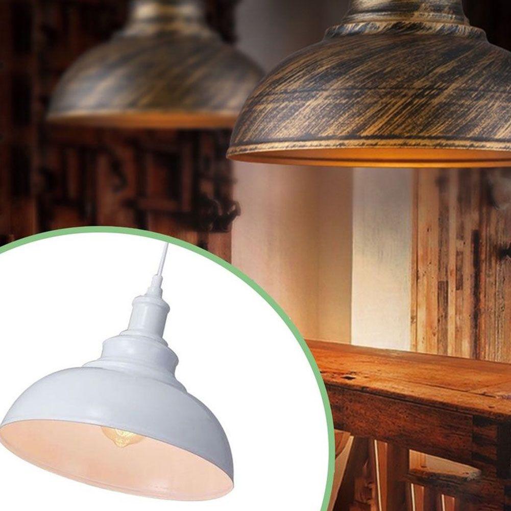 Ceiling Lamp Pendant Light Metal Shade Vintage Industrial