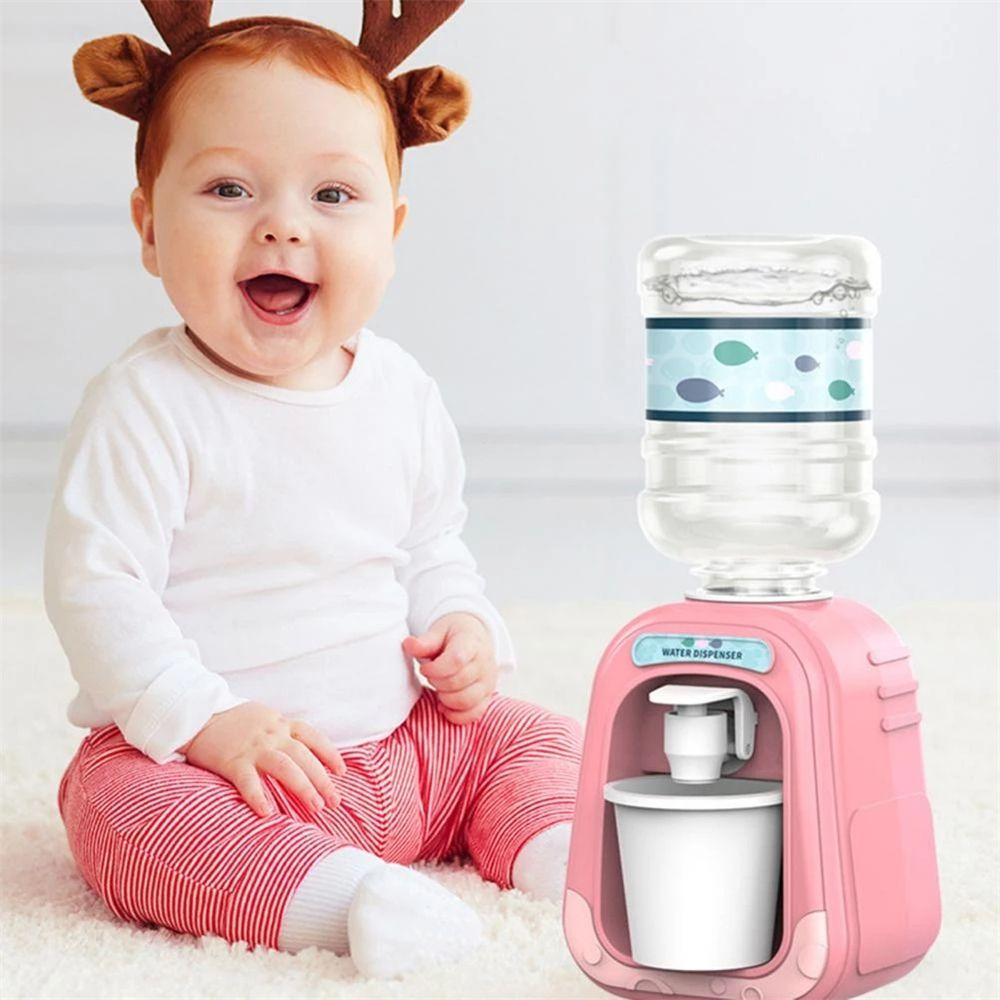 Educational Water Juice Milk Simulation Water Dispenser Drinking Fountain Toy Mini Water Dispenser