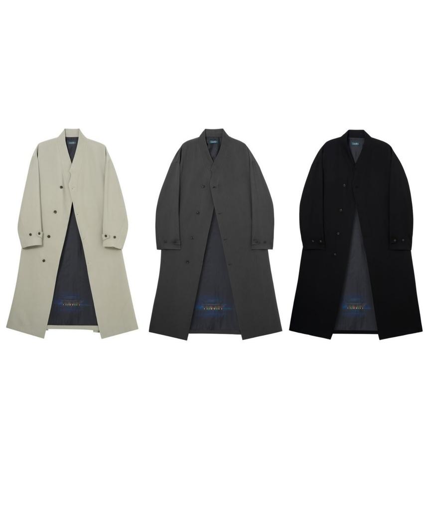 71To96 Gyeongbokgung Coat (Charcoal)