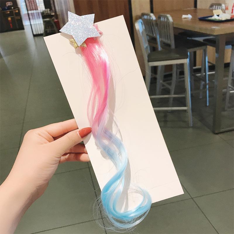 1 пара, милая заколка для девочек, детская заколка для волос, мультяшная веревка для волос, аксессуары, детский парик, веревка для волос, головной убор