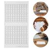 iplusmile 20 Pieces Measuring Tape Stickers, 5-0-5cm Adhesive Ruler Stickers, Waterproof Scale, Ruler Tool Adhesive, Woodworking, Sewing, High Viscosi