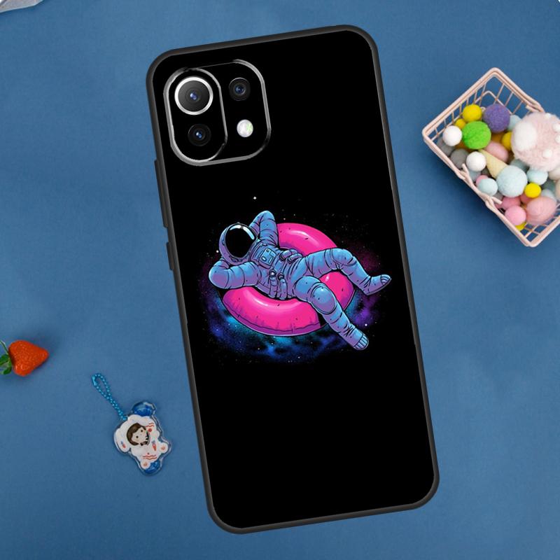 Чехол Космонавт Звезда Космос для Xiaomi 11T 12T 13T 14T Pro 13 14 15 Ultra POCO X7 Pro X3 X5 X6 M6 F5 F6 Pro
