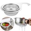 1/2 PCS Stainless Steel Sink Garbage Filter Dry And Wet Separation Colander Drain Basket Drain Rack for Filter Food Vegetable