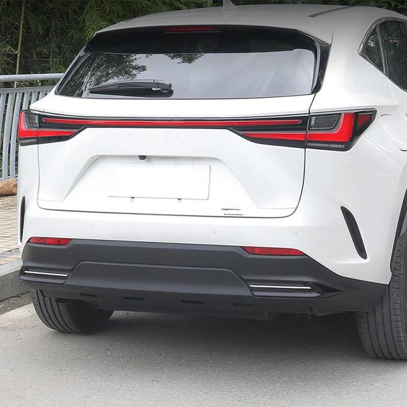 Для Lexus NX 250 260 350h 350 F 2024 Нержавеющая сталь Накладки на фары Задний бампер Боковые накладки Аксессуары Декоративные наклейки