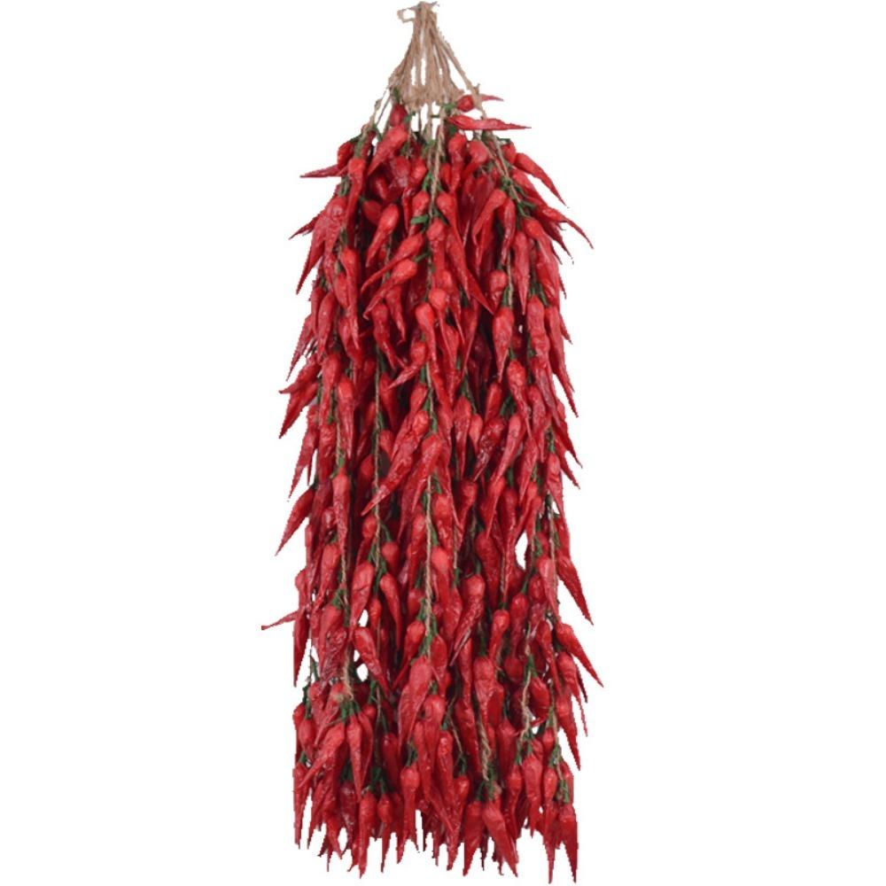 Подвесные Подвесные Искусственные Овощи Искусственная Имитация Чили Украшение Кухни