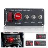 Ignition Combination Toggle Ignition Switch Racing Car Engine Start Push Button  Racing Car