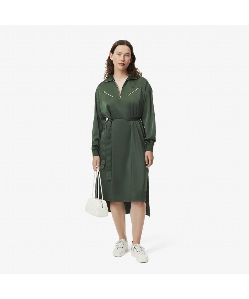 LACOSTE Женское платье Ef9776-55G Hcf с плавными линиями и деталями на молнии