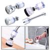 360 Rotation Tap Faucet Water Filter Reduces PP Cotton Calcium Sulfite