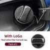 Carbon fiber fuel tank cover trim For Mercedes Benz A B C E R Class GLS GLA GLK GLC CLA AMG W204 W205 W212 W463 W176 accessories