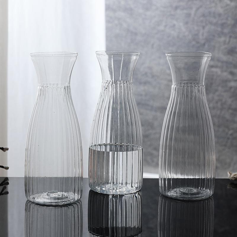 Прозрачная пластиковая ваза в скандинавском стиле, контейнер для цветочной композиции, креативные гидропонные вазы для цветов, декор для гостиной и стола