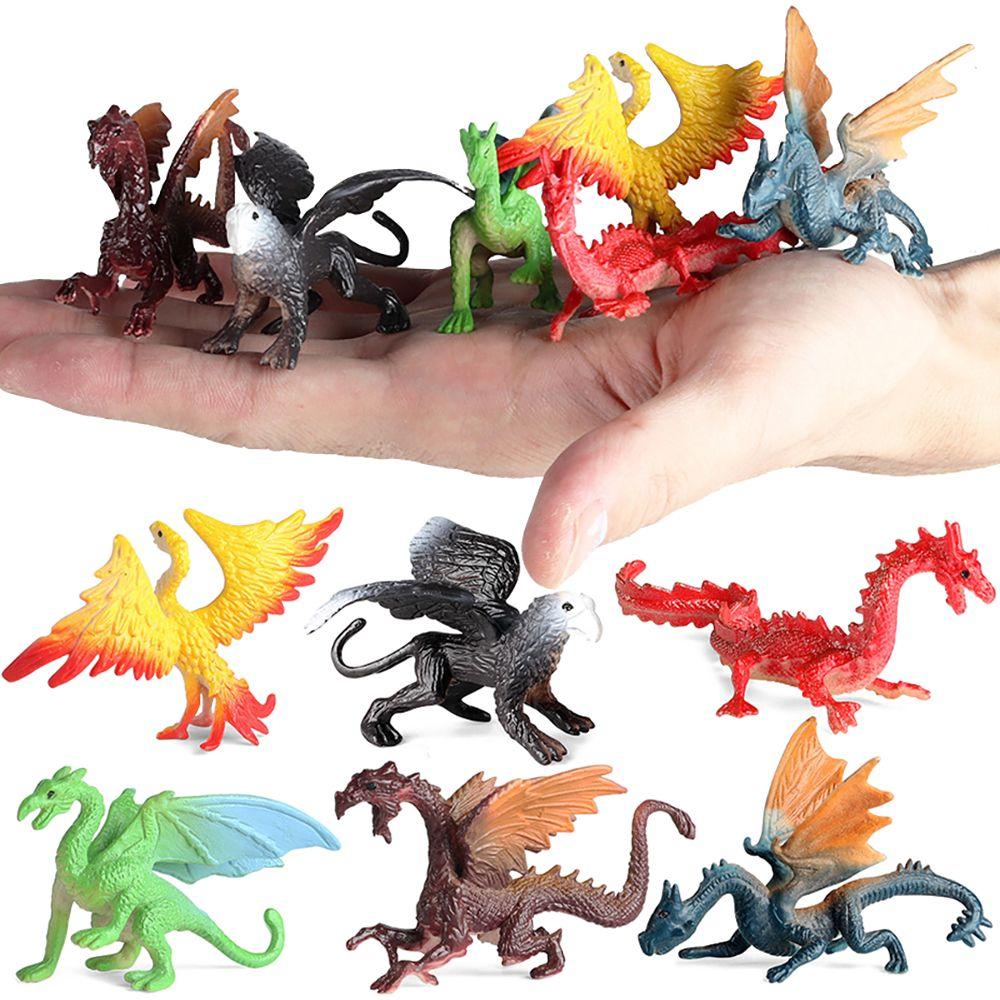 Prank Props Magic Dragon Model Scenes Making Mythical Creature Figurine Loong Phoenix Griffin