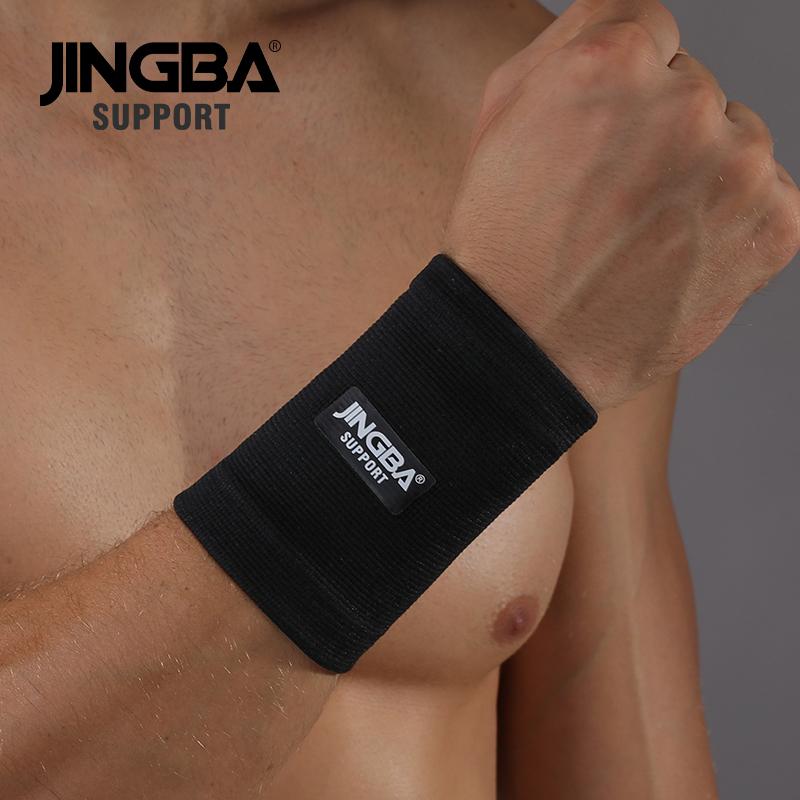 Jingba Поддержка 1 шт. Эластичный нейлоновый браслет-поддержка для запястья Фитнес-поддержка запястья Защитное снаряжение Браслет на запястье Мужской Теннис Бадминтон Бандаж