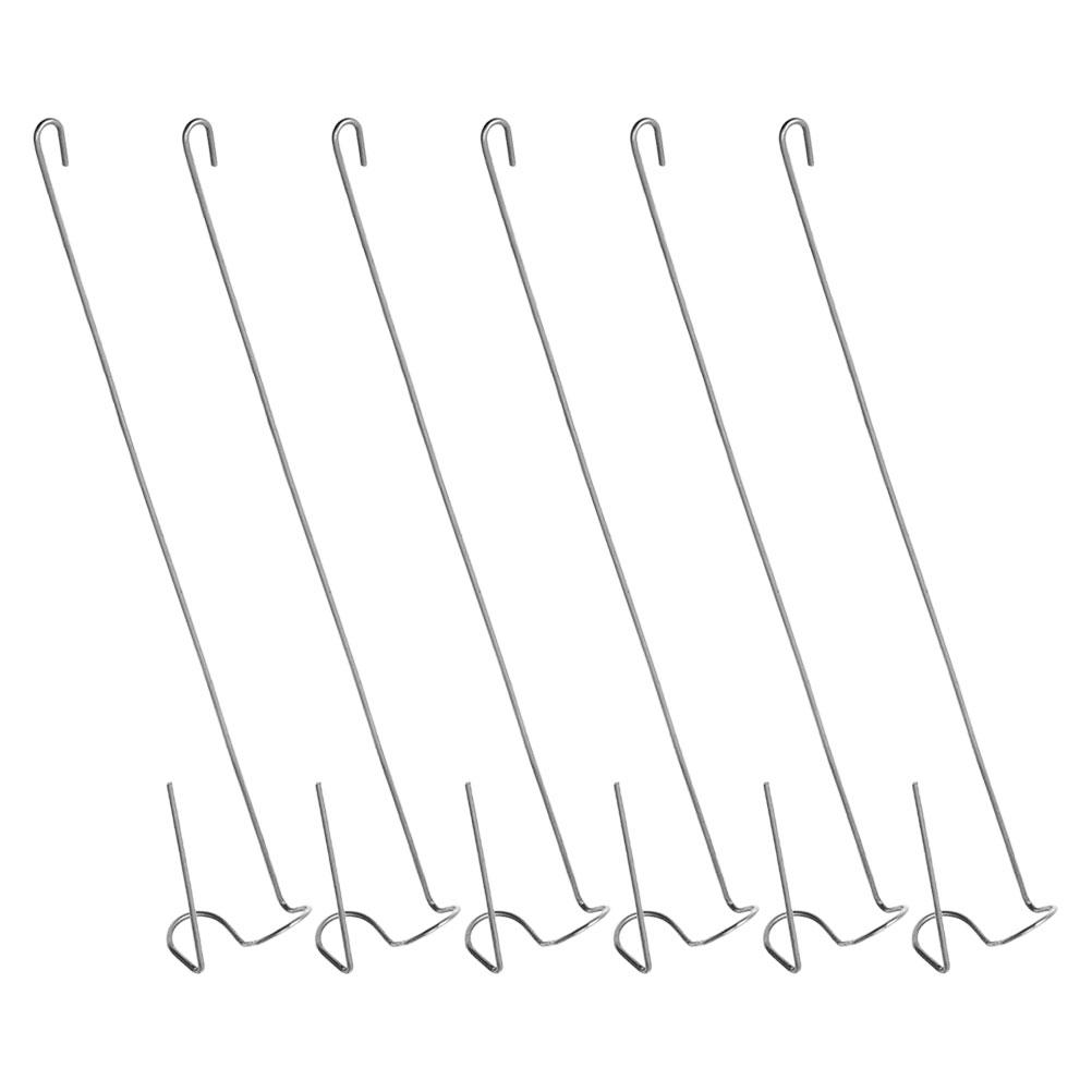 6 Pcs Air Pineapple Hook Display Hanger for Tillandsia Plant Holder Ceiling Hanging Plants Coat Hangers Stand Planter