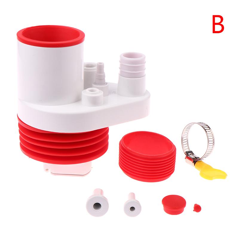 Kitchen Pipe Drainpipe Connector Kitchen Purifier Dishwasher Drainpipe Connector 5-in-1 Sink Sewer Odor-Proof Insec Joint