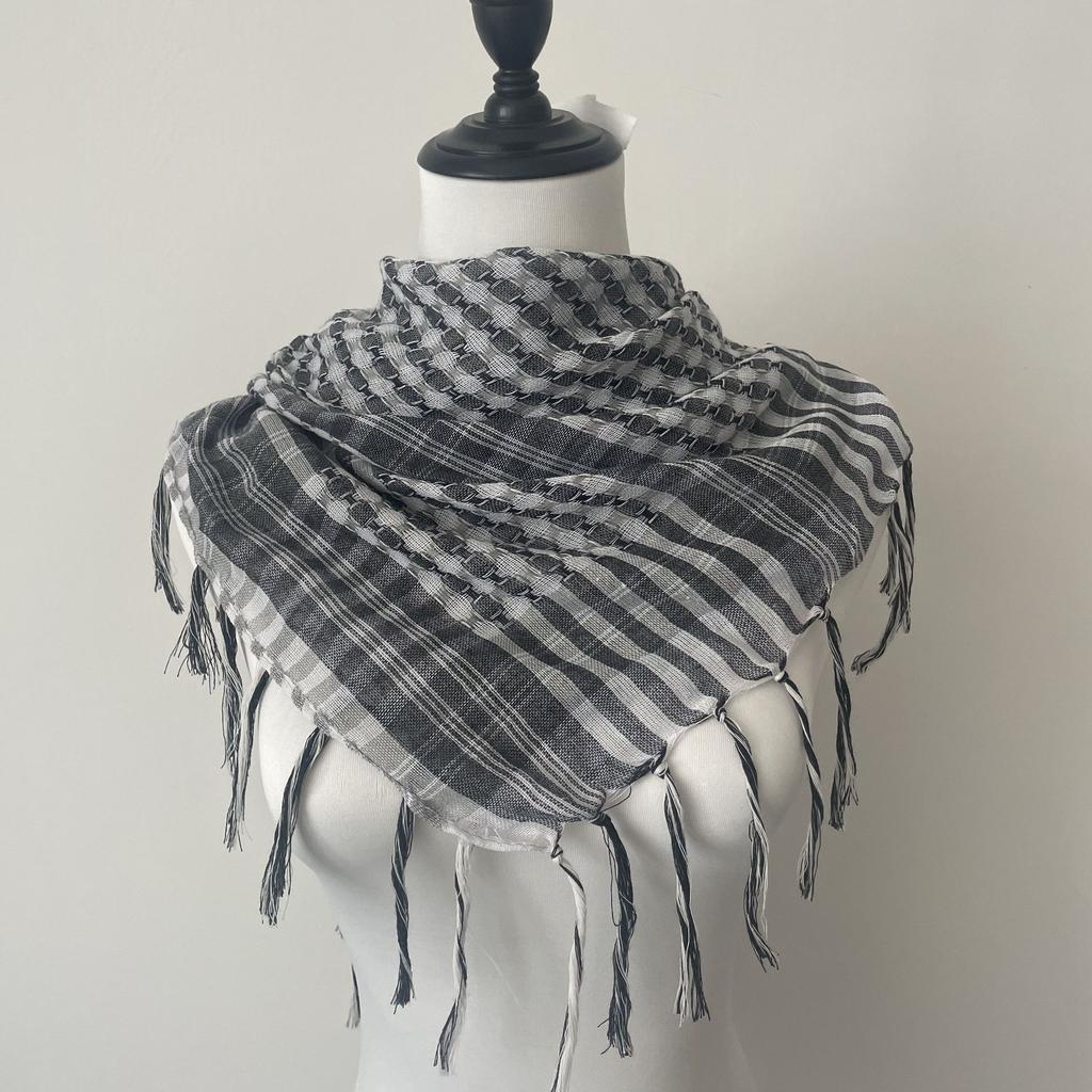 New Lightweight Arab Headscarf Thin Arafat Square Scarf Tactical Outdoor Camping Muslim Square 8SJ29