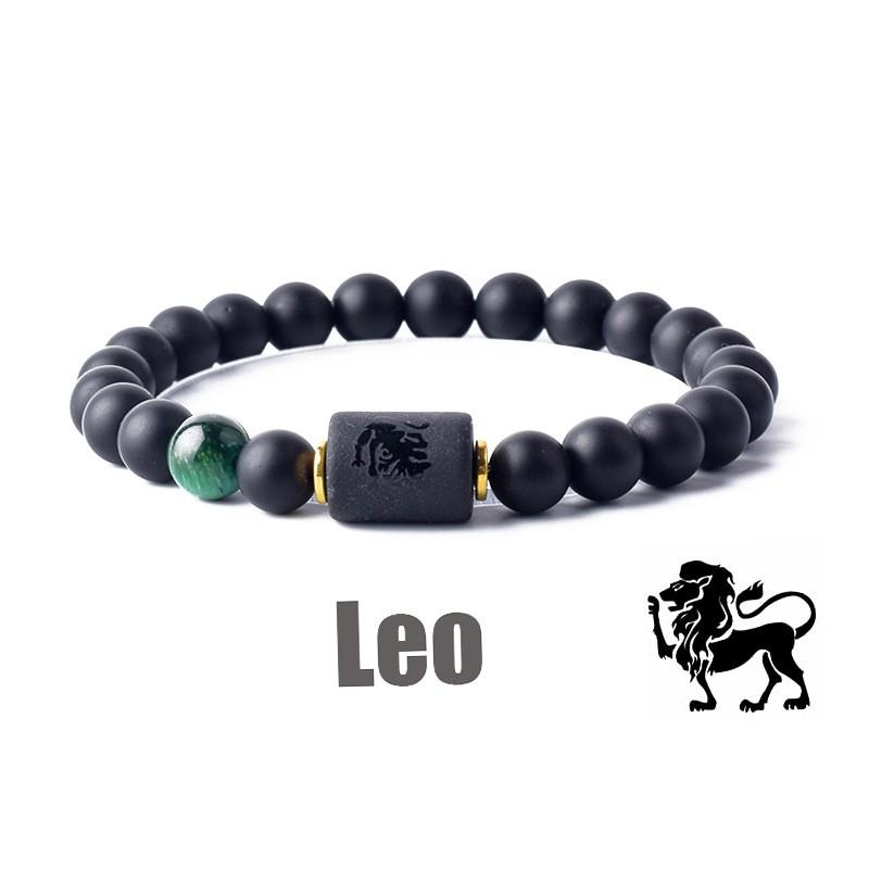 12 браслет со знаком зодиака Homme Созвездие браслеты для мужчин Рак Дева Лев Весы браслет Для женщин подарок дружбы ювелирные изделия на руке