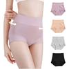 Боди-шейпер после родов с высокой талией, большого размера, бесшовные трусики, утягивающее белье для живота, женское