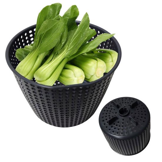 Корзина для готовки в кухонном комбайне, большая емкость, не содержит бисфенол А, простая установка, поворотная сливная корзина для салата для TM5/TM6