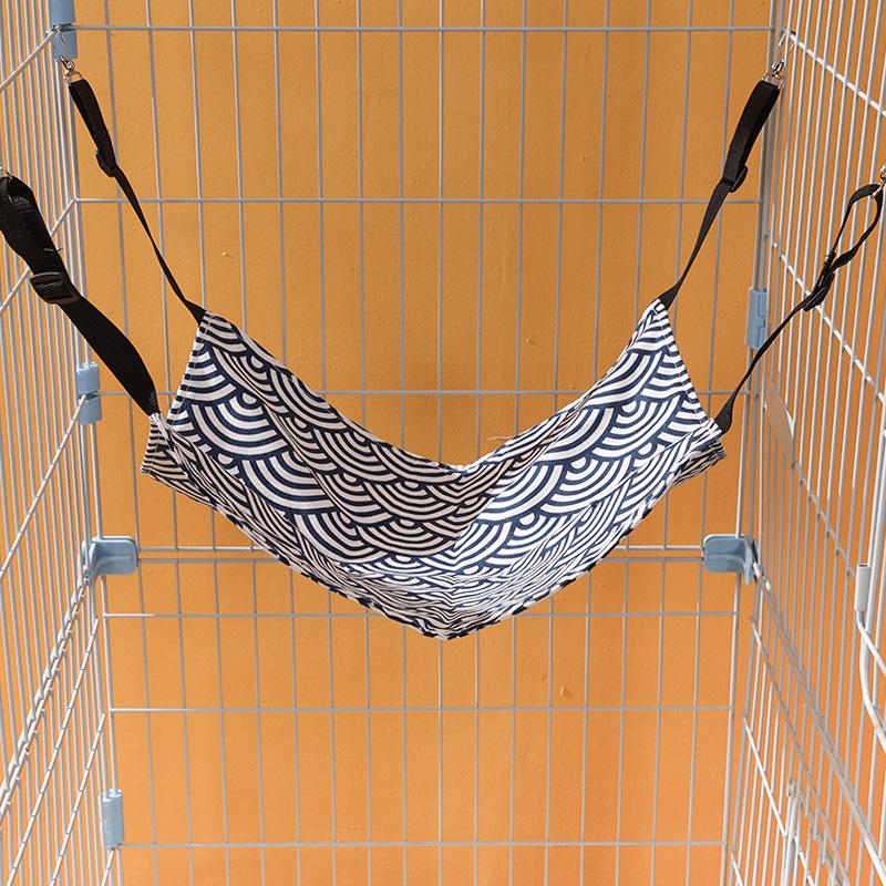 Гамак для кошек Флис Регулируемые качели Гнездо для домашних животных Подвесной коврик для кошек Гамак для домашних животных