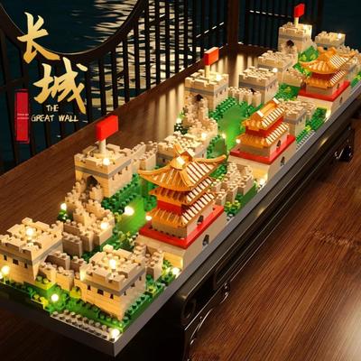 Строительные блоки Great Wall Micro-Particle — развивающая игрушка, совместимая с Lego