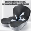 Breathable Memory Foam Backrest Cushion Non-Slip Driving Comfort Cushion  Truck Driver