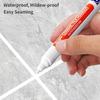 1Pcs White Waterproof Tile Marker Pen Grout Restorer, Gap Repair for Bathroom Floor Seam Paint Filling Construction Tools