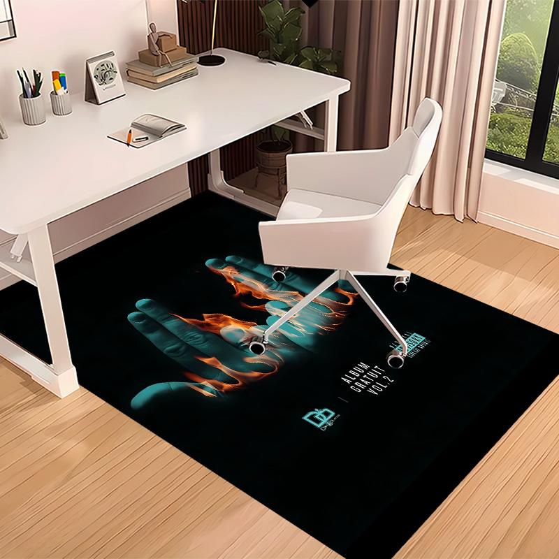 Jul Fait d'or Printed Absorbent Washable Carpet, Non-Slip Bathroom Mats, Kitchen Rugs, Yoga Mat,Living Room Entrance, Camping Picnic Rugs