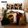 Blue Sky Cow Bedding Set Duvet Cover Set 3d Bedding Digital Printing Bed Linen Queen Size Bedding Set Fashion Design