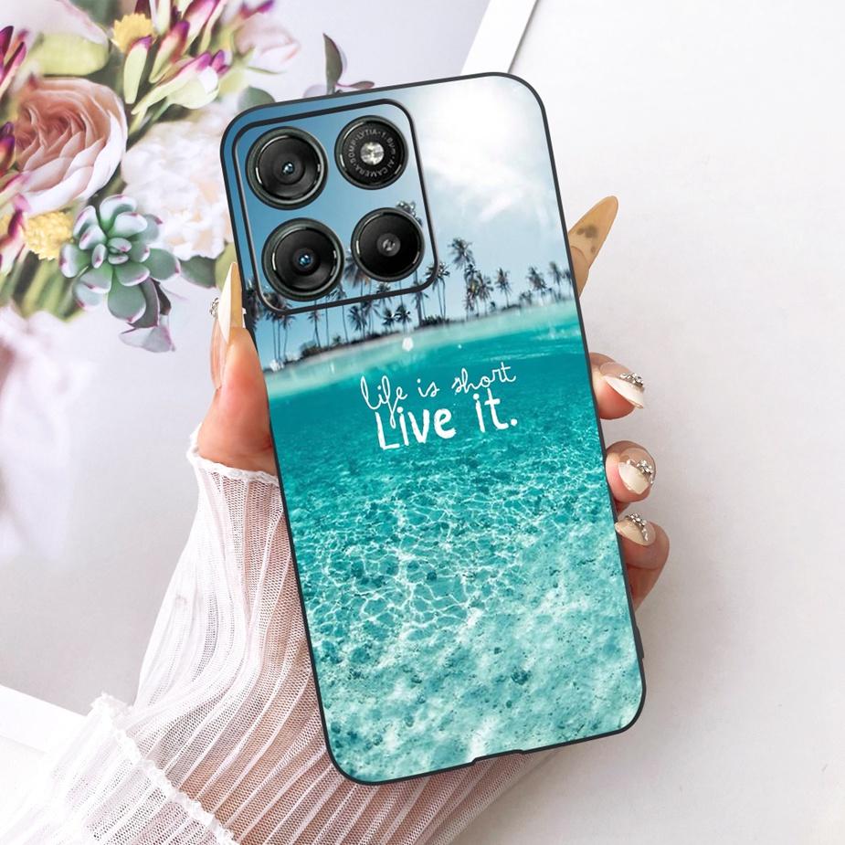 Для Motorola Moto G77 5G Чехол XT2621-4 Роскошный Чехол с Рисунком Цветов Мягкий Силиконовый Чехол Для Moto G67 G 77 MotoG67 MotoG77 5G Сумки