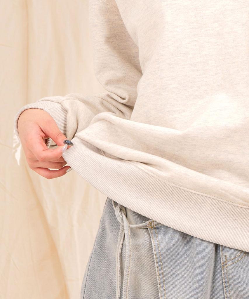 Худи Ellamo Terry Basic Plain Oversized [Овсяный]