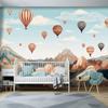 3D мультфильм настенные обои для детской комнаты воздушный шар фото украшения гостиной спальни настенная живопись домашний декор