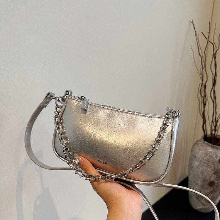Premium Foreign Style Chain Bag Women's Summer New Fashion Women's Bag Popular Trend Versatile Messenger Shoulder Small Square Bag