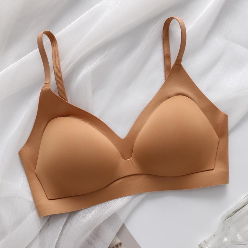 Comfortable Seamless Wireless Bra for Small Chest - Smooth One-Piece Design