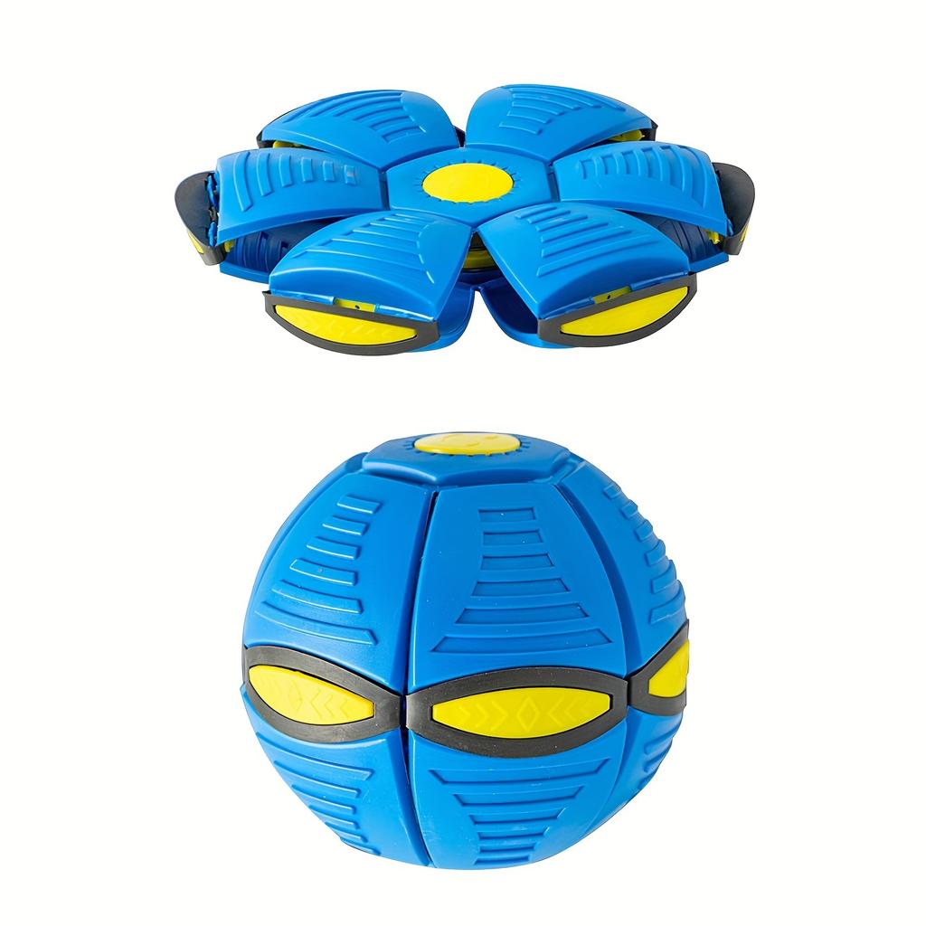Outdoor Sports Stepping On the Ball Toy Stepping On the Deformed Elastic UFO Ball Magic Puzzle Children Flat Throwing Disc Ball.