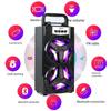 10W Karaoke Outdoor Portable Sound Box Speaker Wireless Large Home Theater Bluetooth Party Speakers With Wired Microphone
