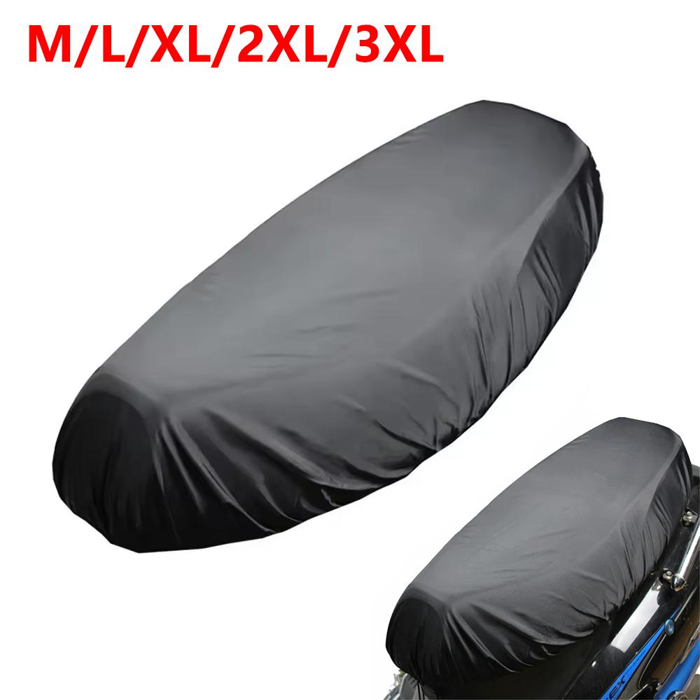 Scooter Seat Cover Waterproof Seat Cover Universal Flexible Saddle-Cover Black Sun-Protection Heat Insulation Cushion Covers