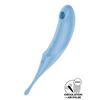 Stimulateur - Satisfyer - Twirling Pro - Silicone Médical - Étanche (IPX7) - 2 Moteurs Séparés