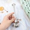 1PCS Stainless Steel Double Head Coffee Measuring Scoop Spoon 1 Tsp 5ml and 1 Tbsp (15ml) Dual-Measure Long-Handle Spoon with
